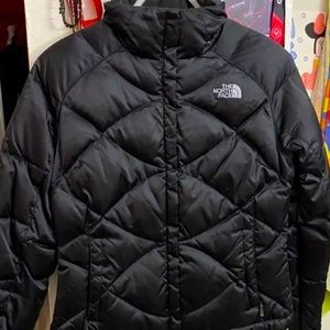 Black North-face Puff Jacket